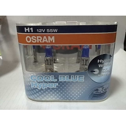 หลอดไฟ OSRAM H1 COOL BLUE HYPER 5000K 12V 55W