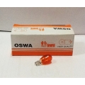 หลอดไฟ OSWA แบบเสียบกลาง สีส้ม 12V 10W